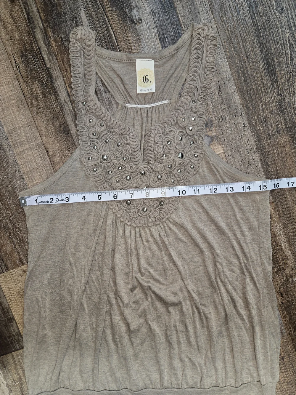 Ginger G sleeveless tank